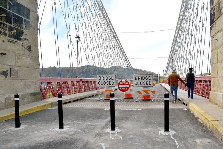 West Virginia Officials: No Decision Made on Wheeling Suspension Bridge Traffic